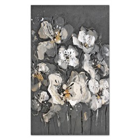 Obraz ręcznie malowany Kwiaty Nowoczesne G100109 115x195cm