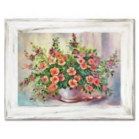 Obraz ręcznie malowany Kwiaty G15953 72x92cm