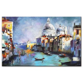 Obraz ręcznie malowany Wenecja G94752 200x125cm