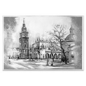 Obraz ręcznie malowany Kraków G102666 63x93cm