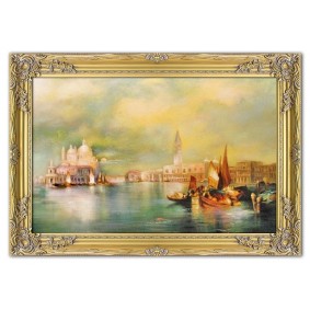 Obraz ręcznie malowany Wenecja G05053 75x105cm