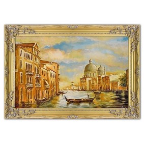 Obraz ręcznie malowany Wenecja G00079 75x105cm