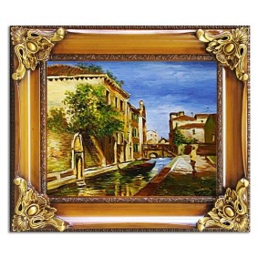 Obraz ręcznie malowany Wenecja G02791 65x75cm