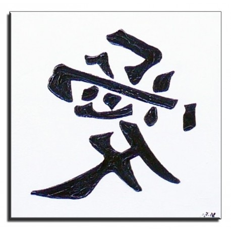 Obrazy ręcznie malowane Feng shui G01648 60x60cm